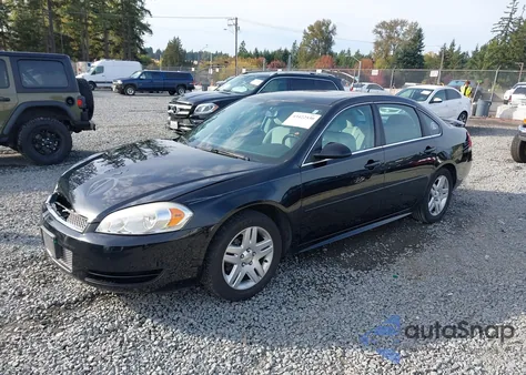 2012 Chevrolet Impala Lt из США, поврежденный, VIN 2G1WG5E39C1102307